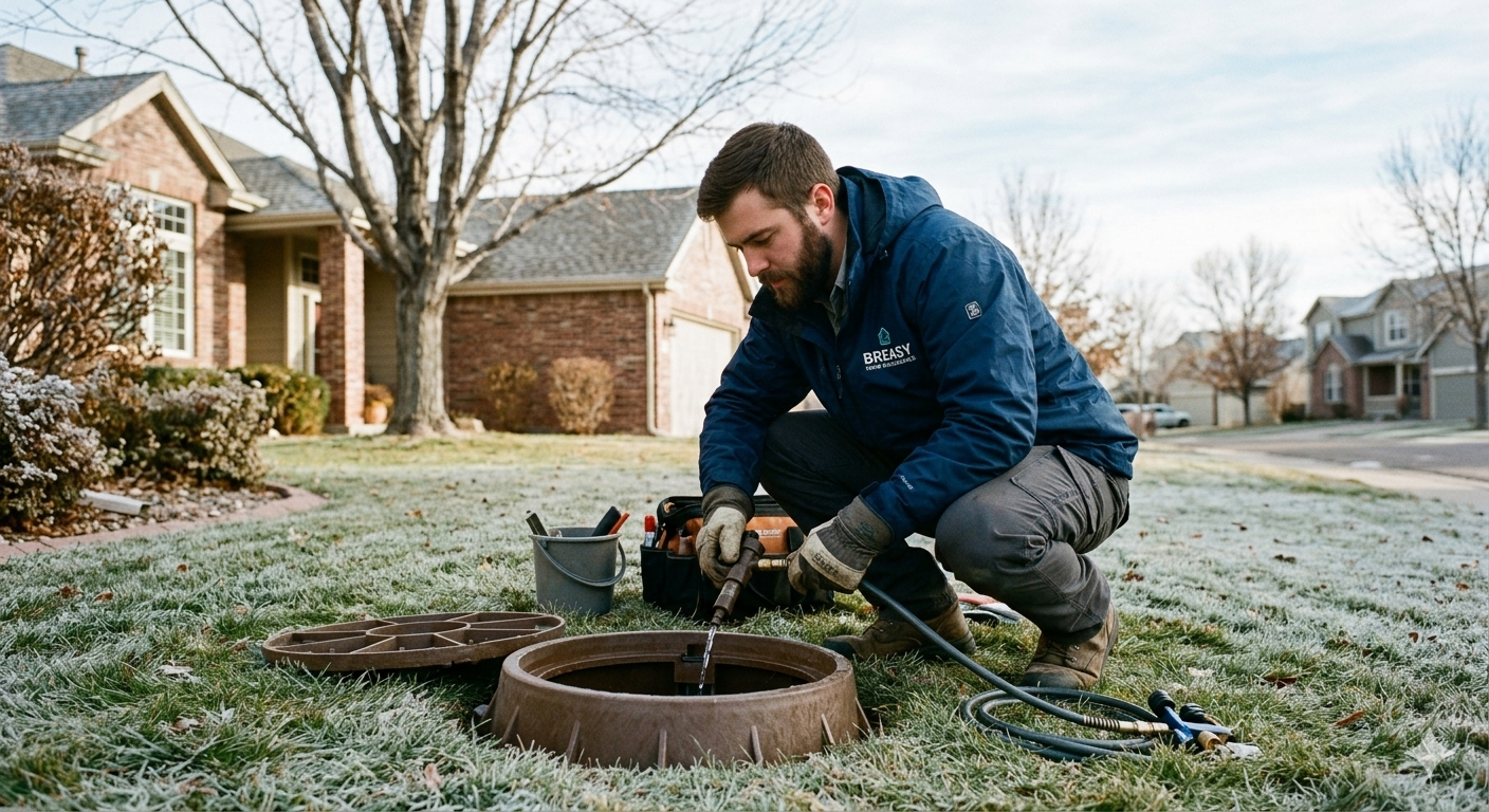 Denver irrigation winterization — maintenance and repair services in Colorado before freeze season