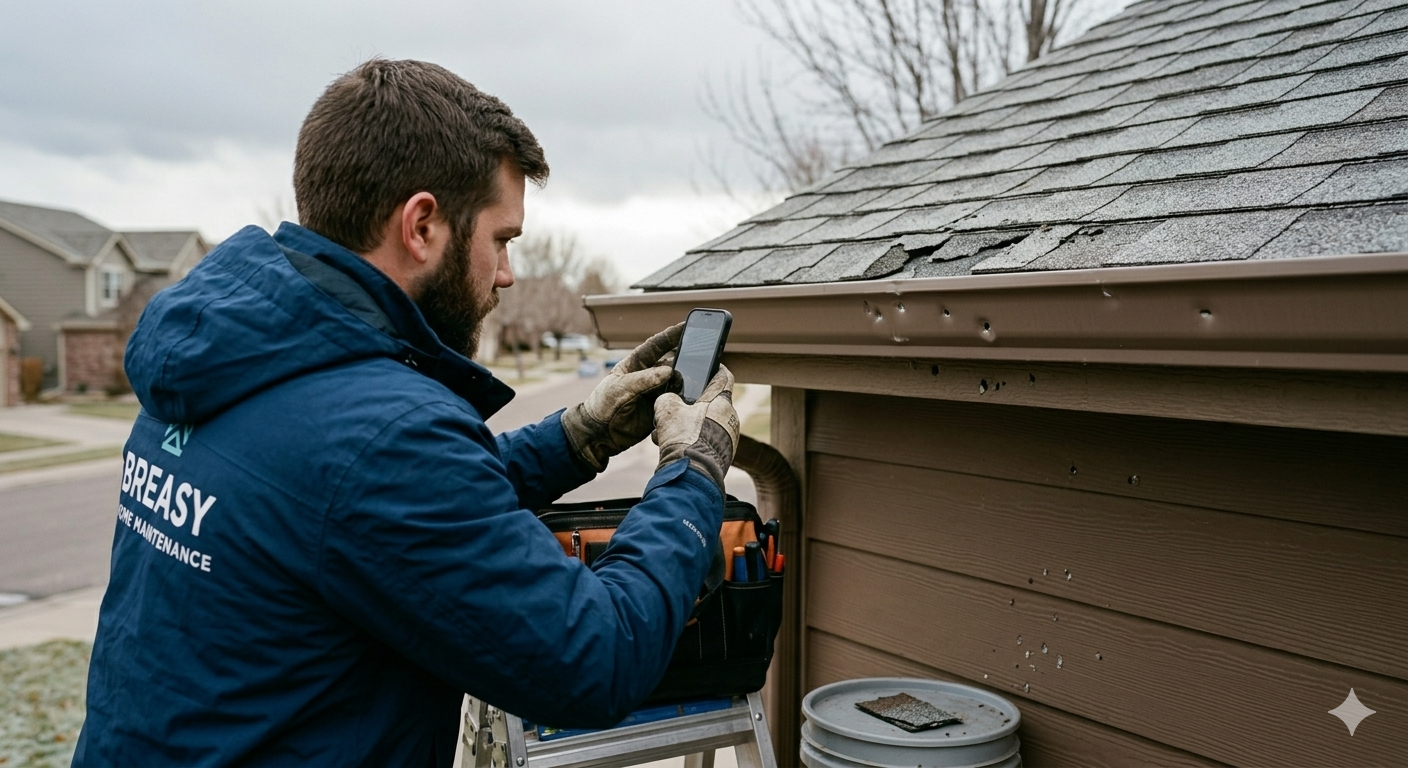 Colorado hail damage documentation and exterior repair for Denver single-family rental homes