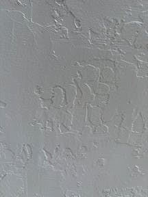 Orange peel and knockdown drywall texture in Phoenix home