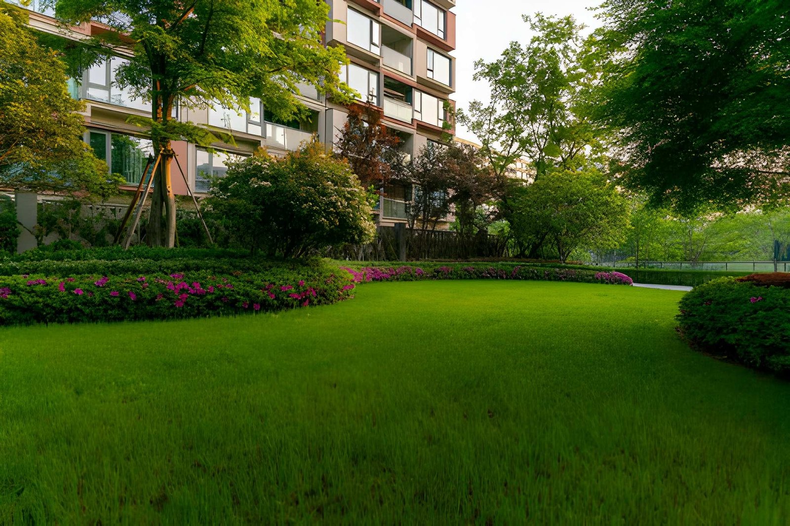 Apartment complex landscaping management