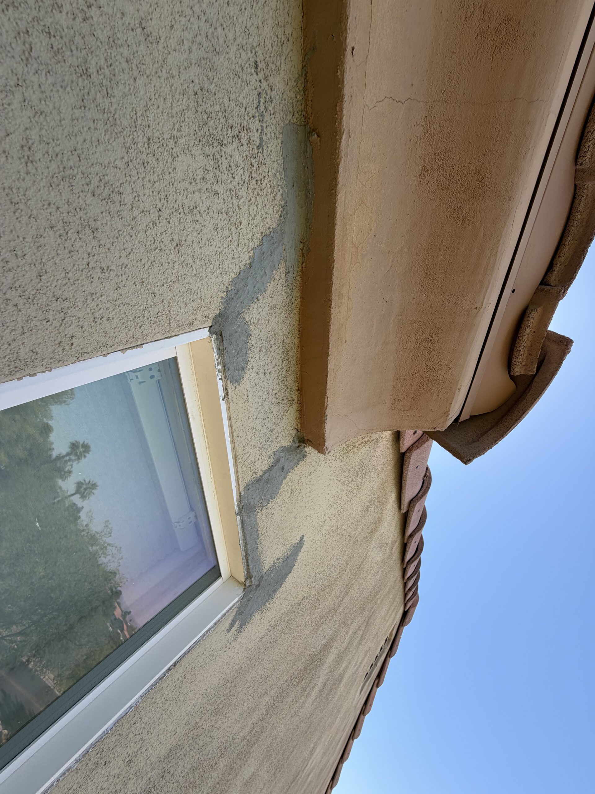 Breasy scoping a repair list on a Desert Rural acreage property in Cave Creek