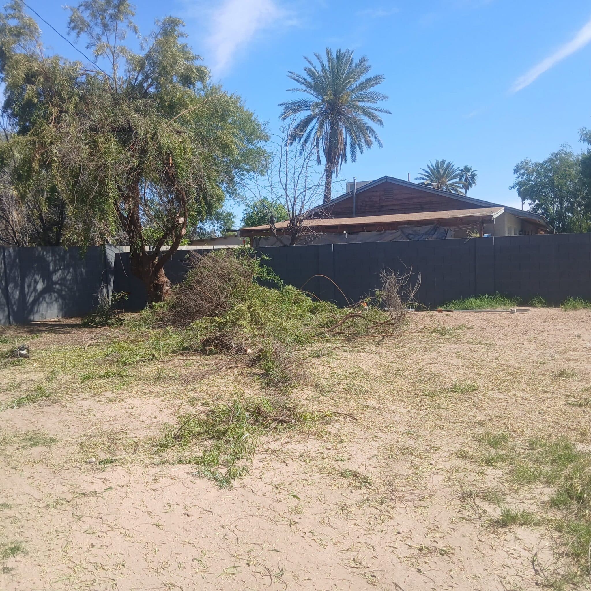 Exterior curb appeal fixes clearing an HOA violation in San Tan Valley, AZ