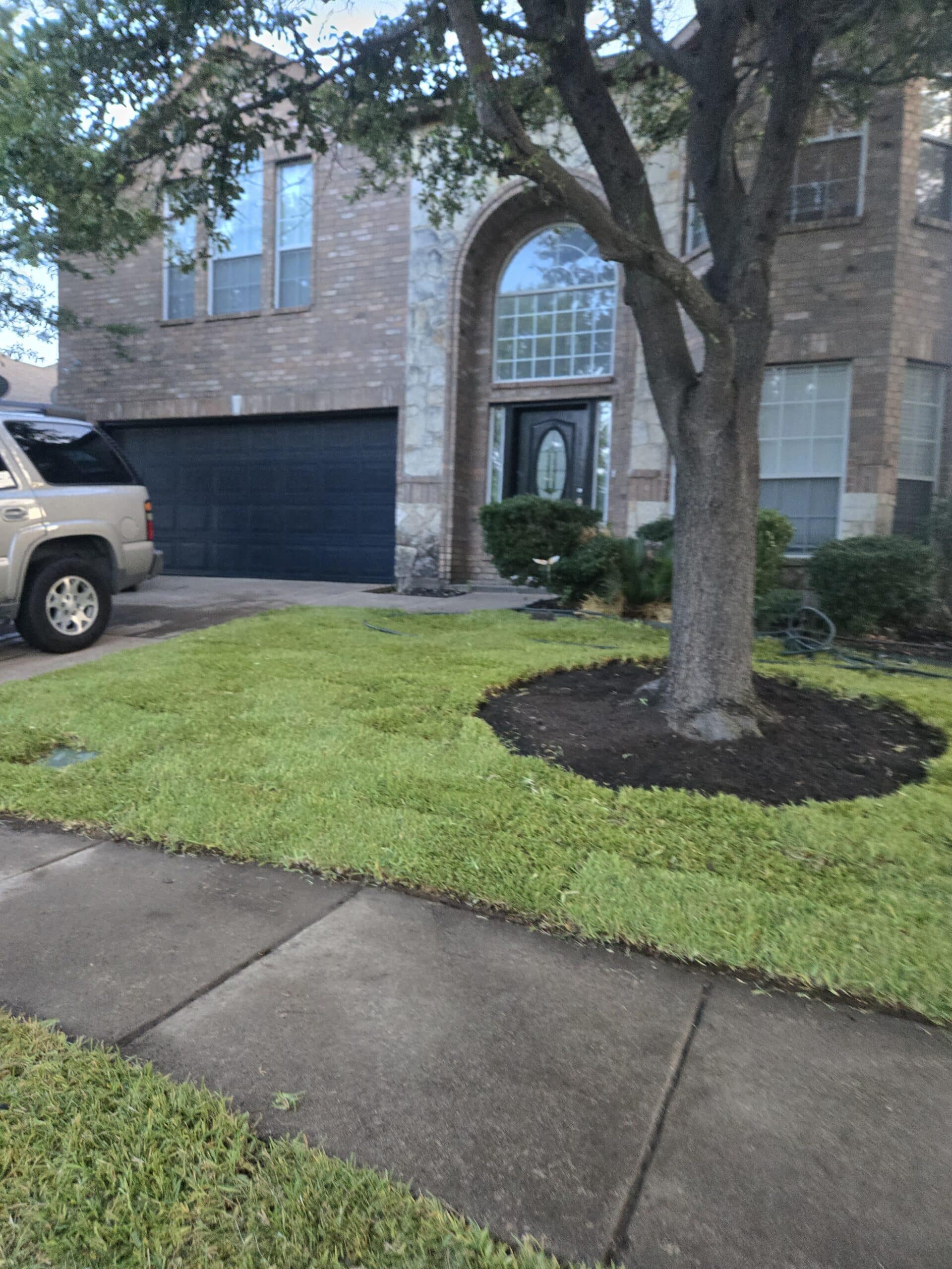 Testing an irrigation zone before sod installation in Orlando, FL