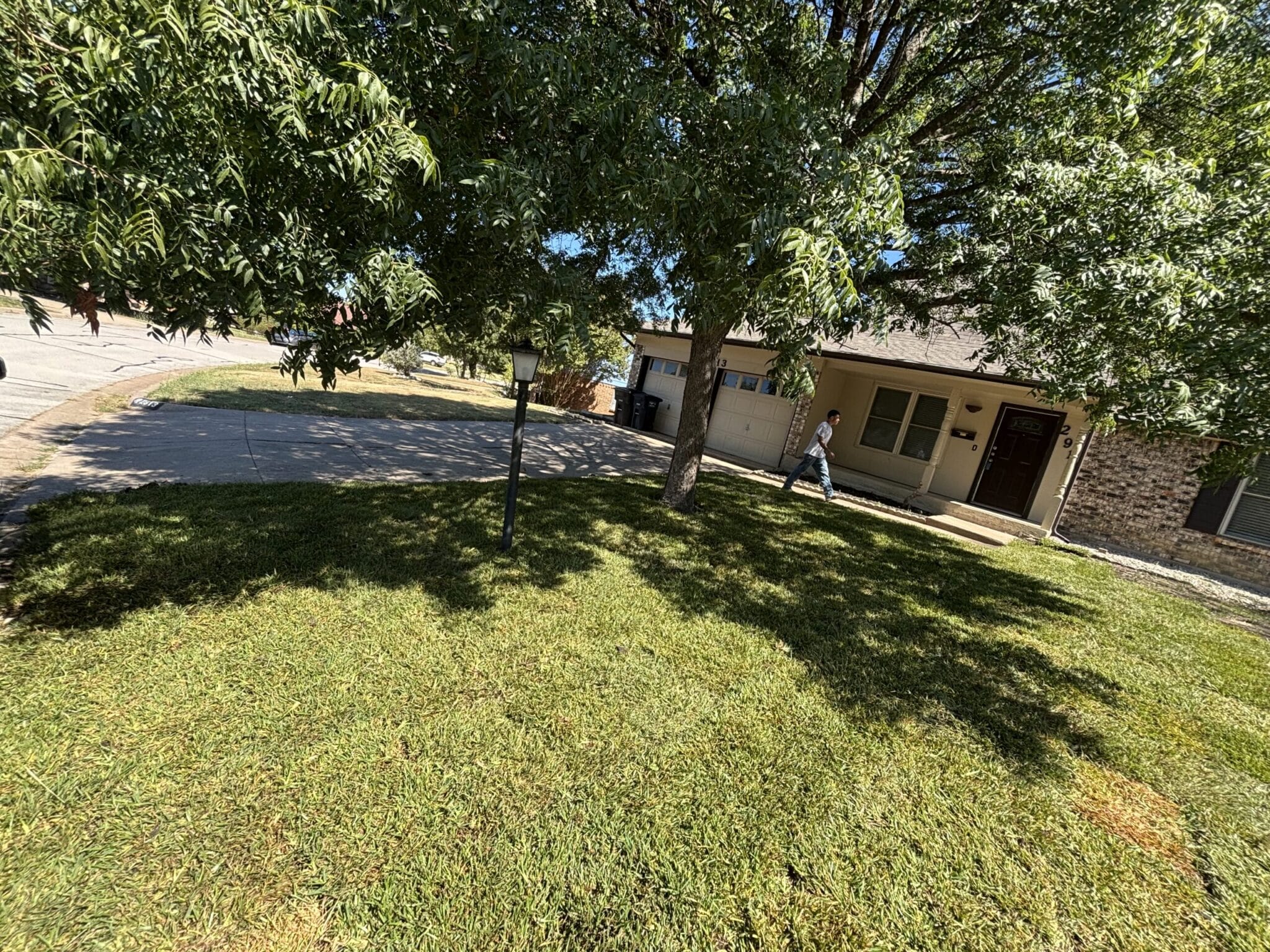 Completed landscaping work in Denver, CO