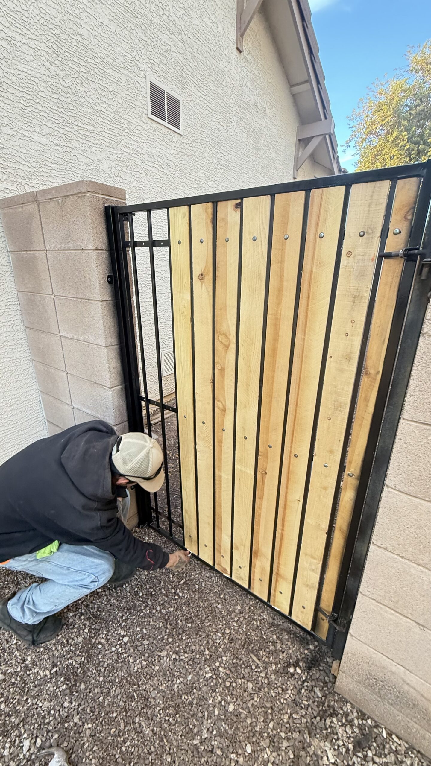 Completed handyman repair work at an Apache Junction, AZ property